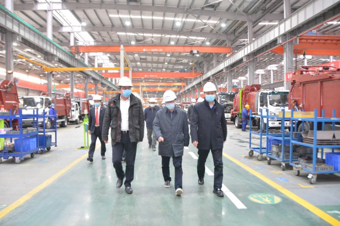 湖南省副省长陈文浩一行调研leyu.乐鱼环境长沙产业园